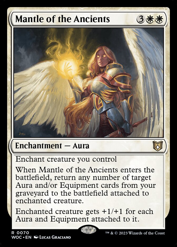 Manto dos Antigos / Mantle of the Ancients - Magic: The Gathering - MoxLand