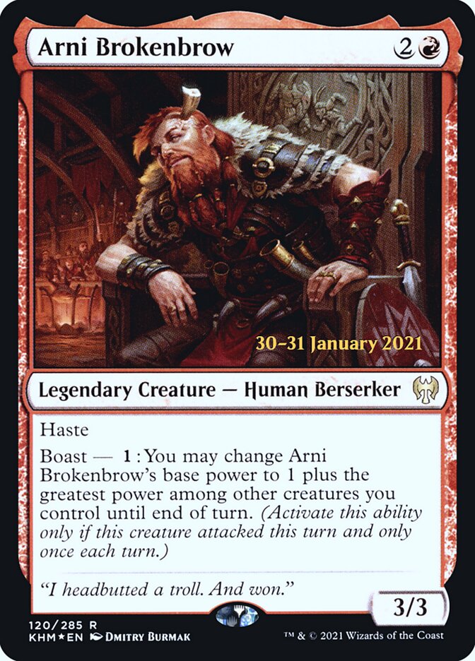 Arni Testa Partida / Arni Brokenbrow - Magic: The Gathering - MoxLand