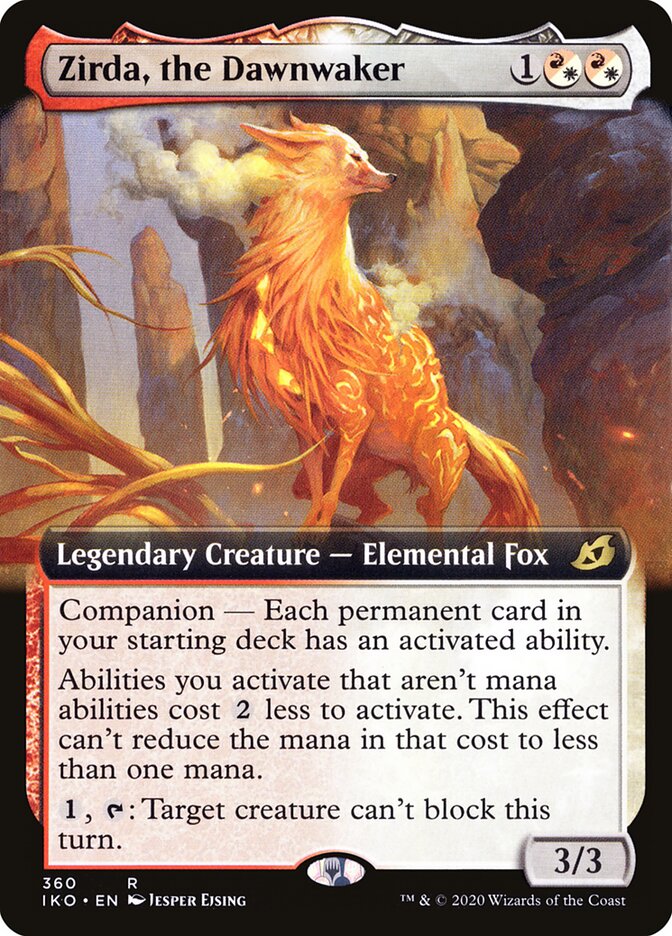 Zirda, o Brilho da Aurora / Zirda, the Dawnwaker - Magic: The Gathering - MoxLand