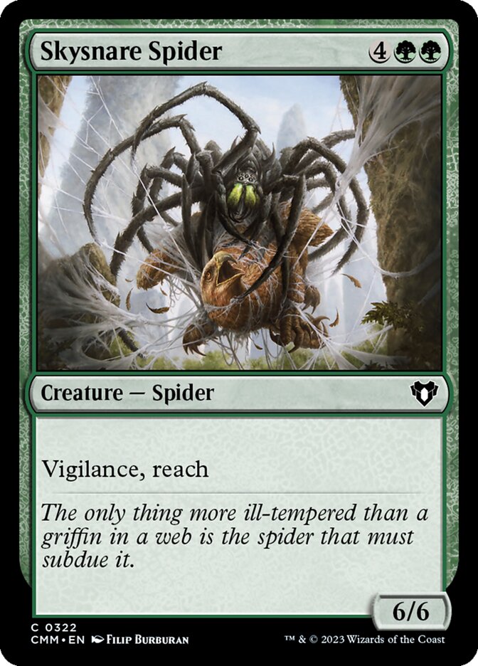 Aranha da Armadilha Celeste / Skysnare Spider - Magic: The Gathering - MoxLand