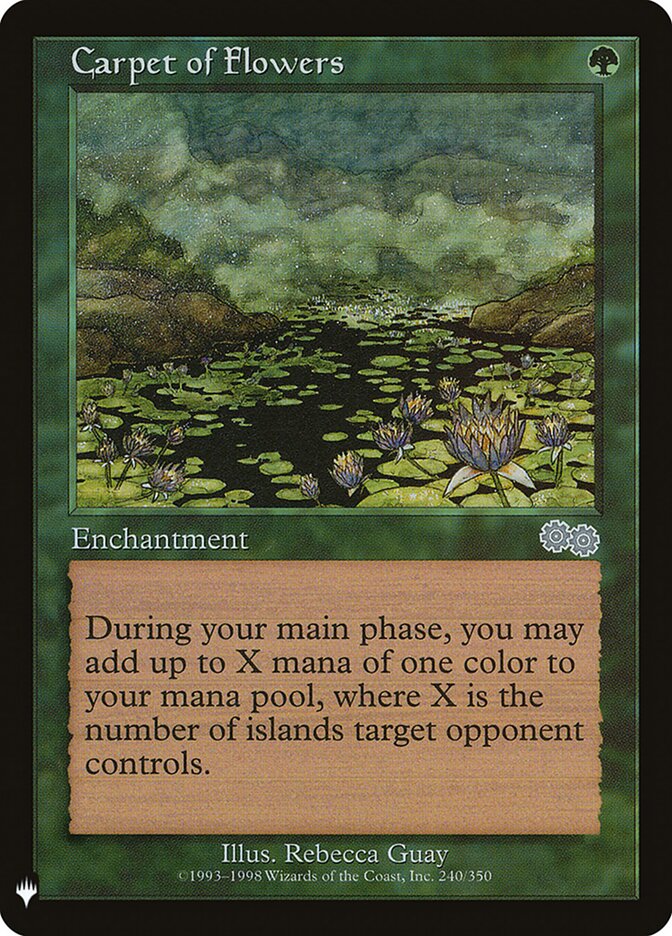 Tapete de Flores / Carpet of Flowers - Magic: The Gathering - MoxLand