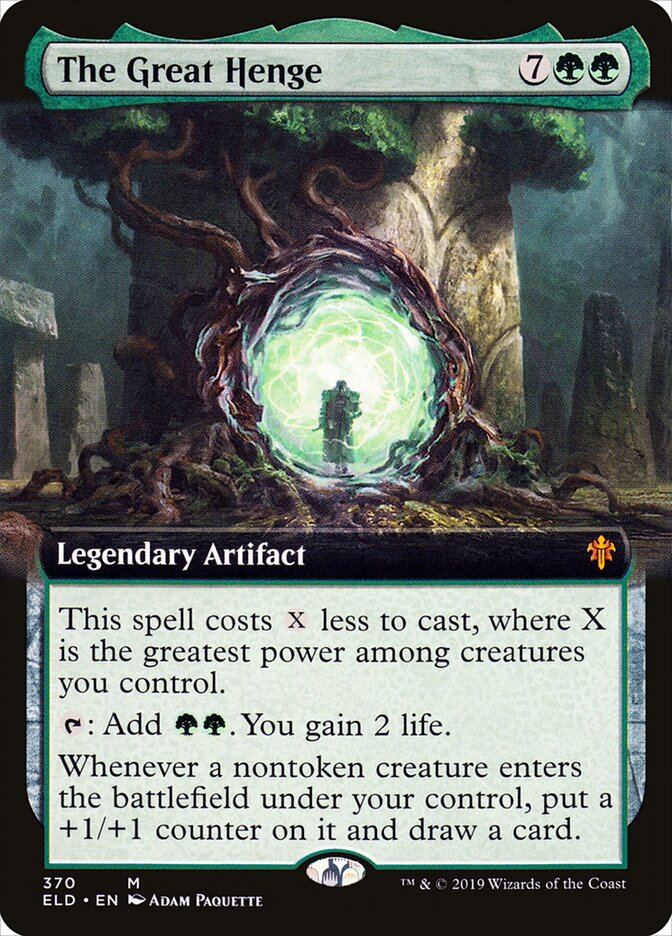 O Grande Círculo / The Great Henge - Magic: The Gathering - MoxLand