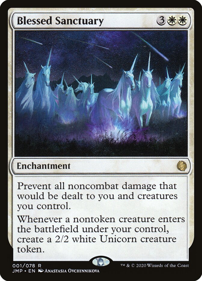 Blessed Sanctuary / Blessed Sanctuary - Magic: The Gathering - MoxLand