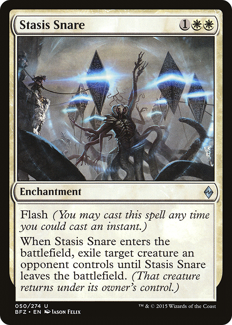 Armadilha Estática / Stasis Snare - Magic: The Gathering - MoxLand