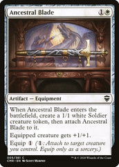 Lâmina Ancestral / Ancestral Blade - Magic: The Gathering - MoxLand