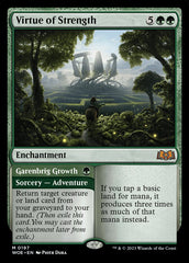 Virtude da Força / Virtue of Strength - Magic: The Gathering - MoxLand