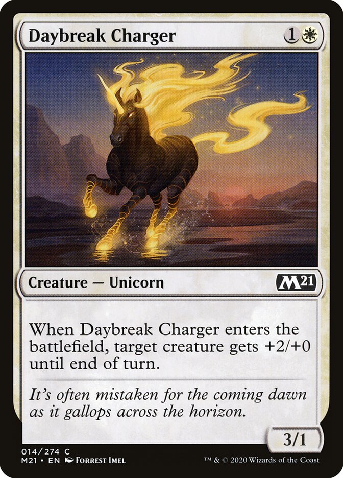 Corcel da Alvorada / Daybreak Charger - Magic: The Gathering - MoxLand