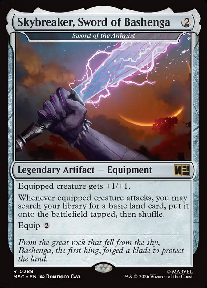 Skybreaker, Sword of Bashenga - Magic: The Gathering - MoxLand