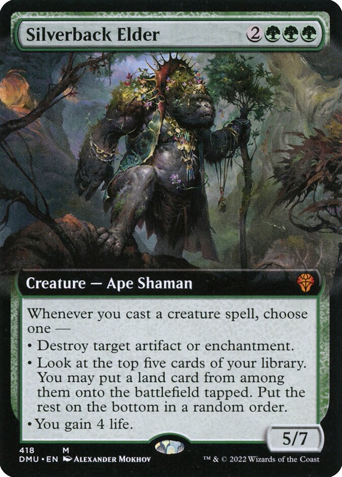 Ancião Dorso Prateado / Silverback Elder - Magic: The Gathering - MoxLand
