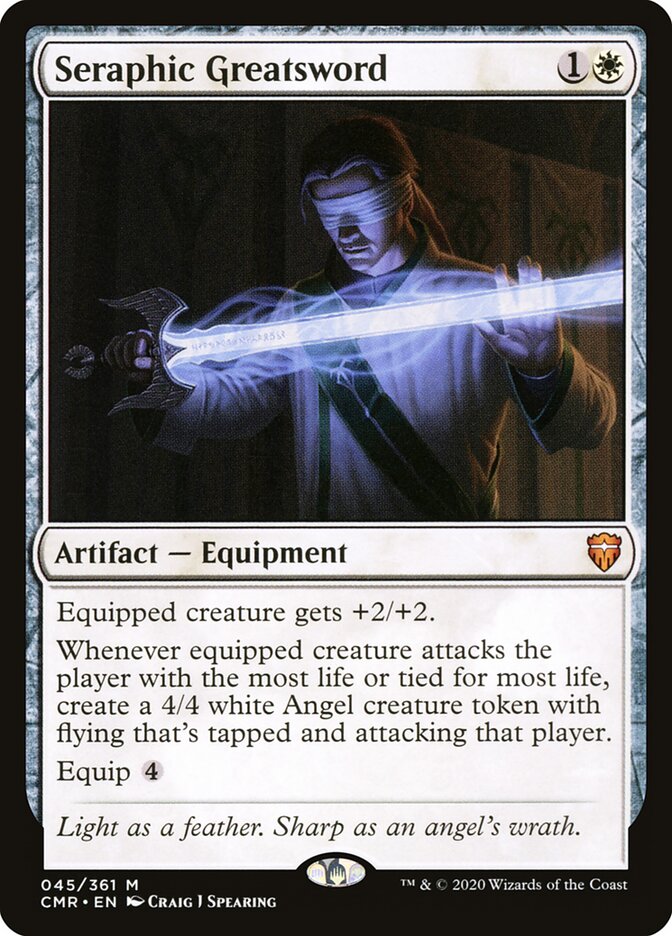 Montante Seráfico / Seraphic Greatsword - Magic: The Gathering - MoxLand