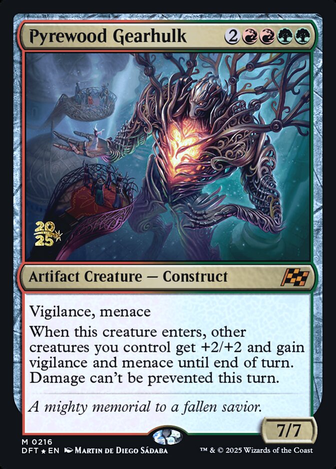 Pyrewood Gearhulk - Magic: The Gathering - MoxLand