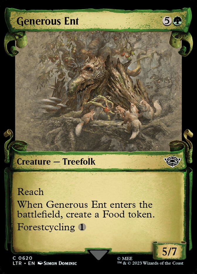 Ent Generoso / Generous Ent - Magic: The Gathering - MoxLand