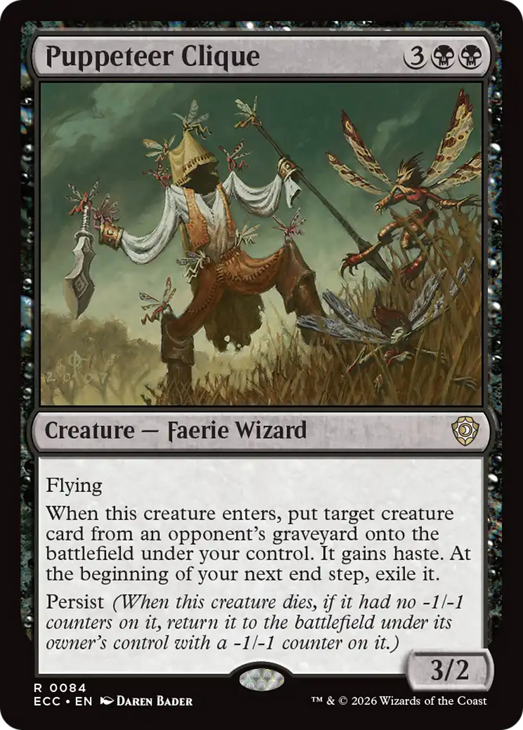 Facção Titeriteira / Puppeteer Clique - Magic: The Gathering - MoxLand