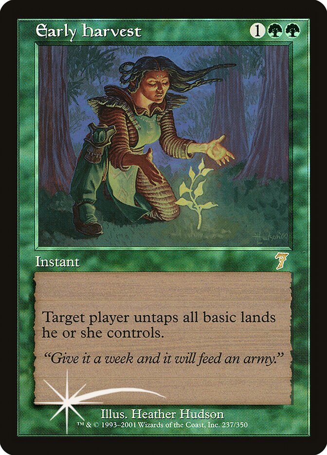 Colheita Precoce / Early Harvest - Magic: The Gathering - MoxLand