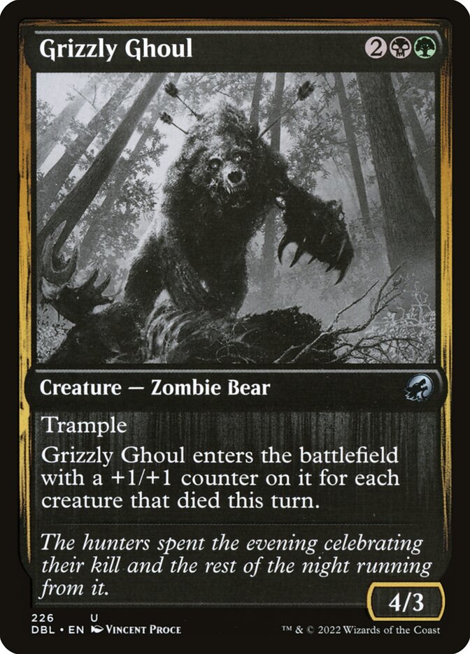 Carniçal Pardo / Grizzly Ghoul - Magic: The Gathering - MoxLand