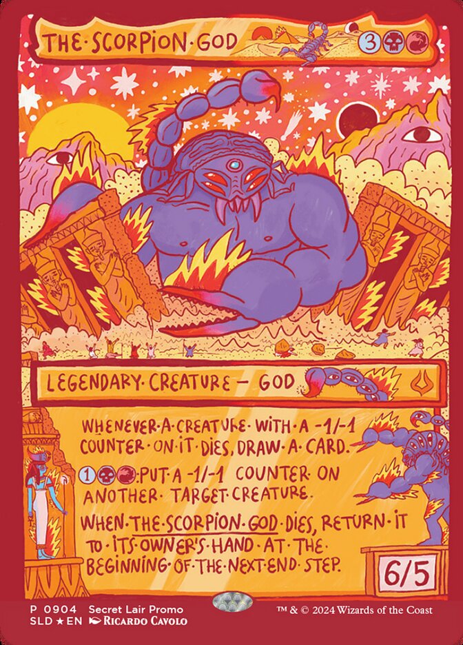 O Deus Escorpião / The Scorpion God - Magic: The Gathering - MoxLand