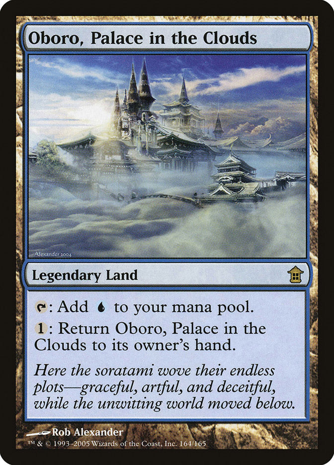 Oboro, Palácio nas Nuvens / Oboro, Palace in the Clouds - Magic: The Gathering - MoxLand