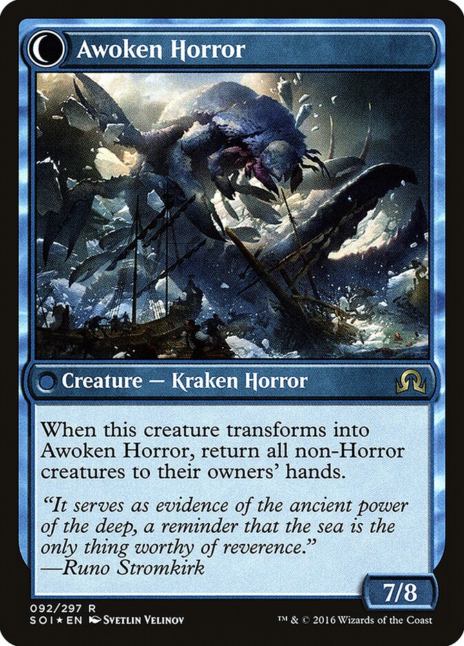 Coisa no Gelo / Thing in the Ice - Magic: The Gathering - MoxLand