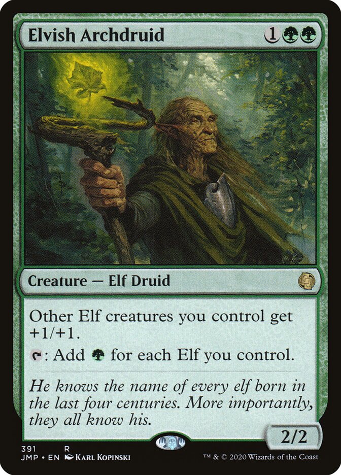 Arqueodruida Elfo / Elvish Archdruid - Magic: The Gathering - MoxLand