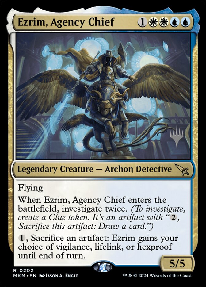 Ezrim, Chefe da Agência / Ezrim, Agency Chief - Magic: The Gathering - MoxLand