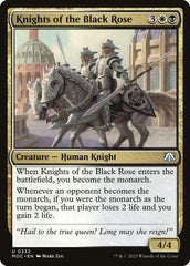 Cavaleiros da Rosa Negra / Knights of the Black Rose - Magic: The Gathering - MoxLand