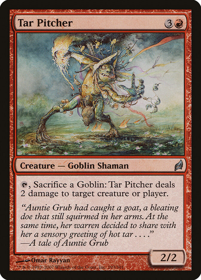 Lançador de Piche / Tar Pitcher - Magic: The Gathering - MoxLand