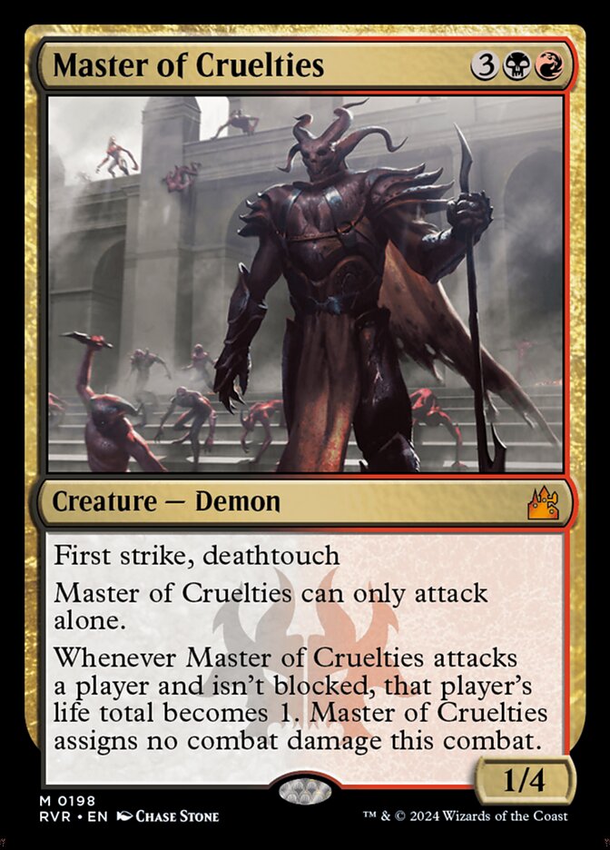 Mestre de Crueldades / Master of Cruelties - Magic: The Gathering - MoxLand