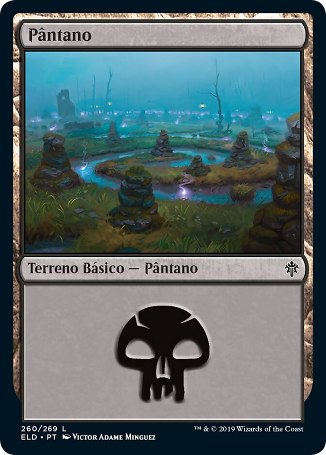 Pântano / Swamp - Magic: The Gathering - MoxLand