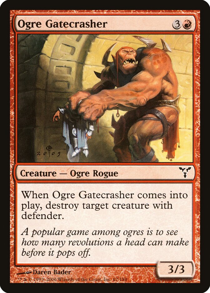 Penetra Ogre / Ogre Gatecrasher - Magic: The Gathering - MoxLand
