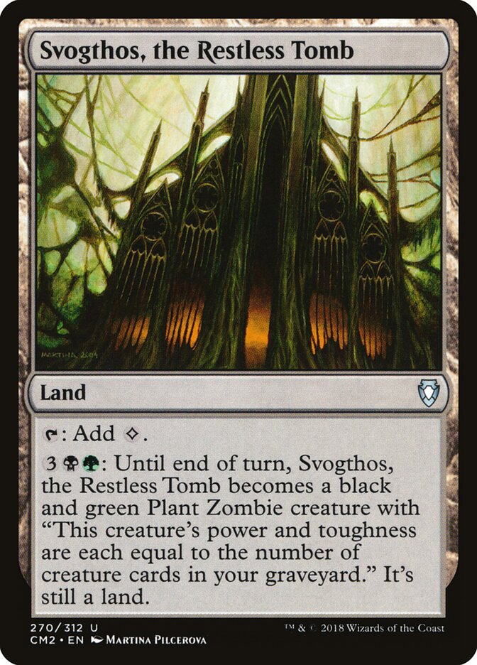 Svogthos, a Tumba Insone / Svogthos, the Restless Tomb - Magic: The Gathering - MoxLand