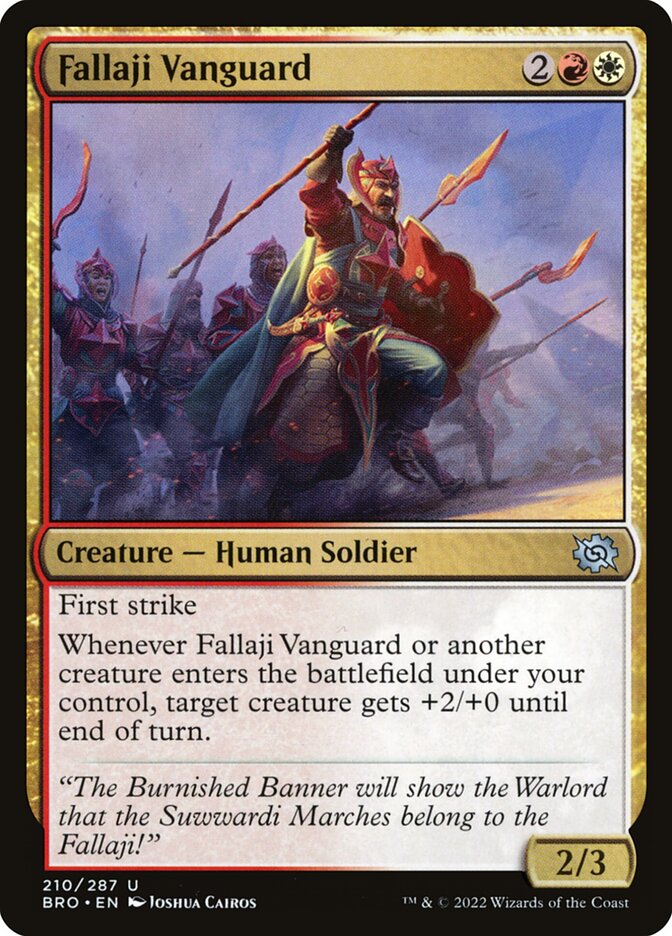 Vanguarda Fallaji / Fallaji Vanguard - Magic: The Gathering - MoxLand