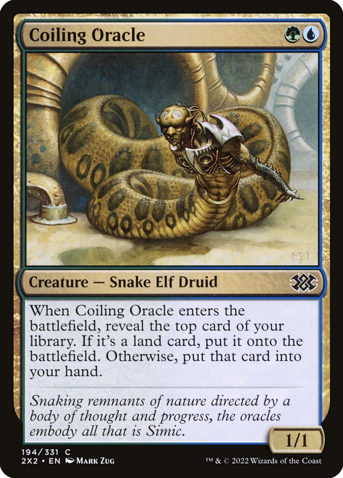 Oráculo Enroscado / Coiling Oracle - Magic: The Gathering - MoxLand