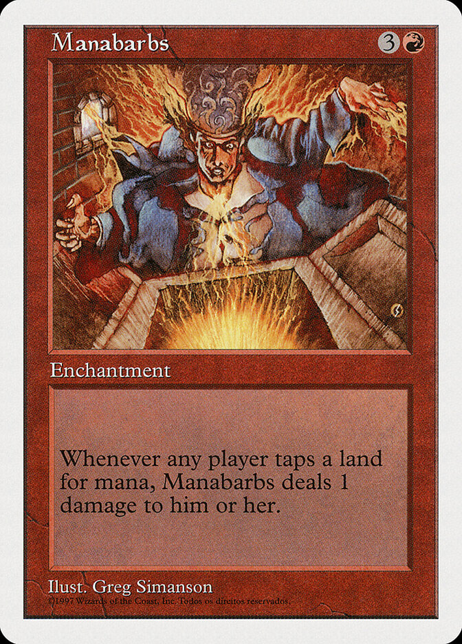 Farpas de Mana / Manabarbs - Magic: The Gathering - MoxLand