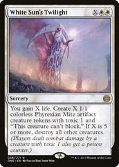 Crepúsculo do Sol Branco / White Sun's Twilight - Magic: The Gathering - MoxLand