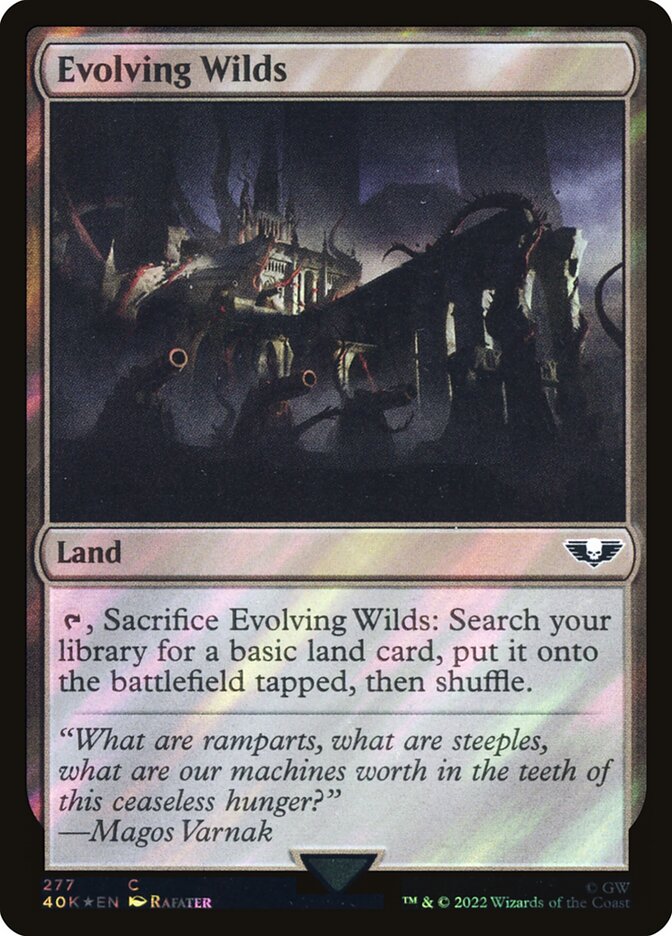 Terras em Desenvolvimento / Evolving Wilds - Magic: The Gathering - MoxLand