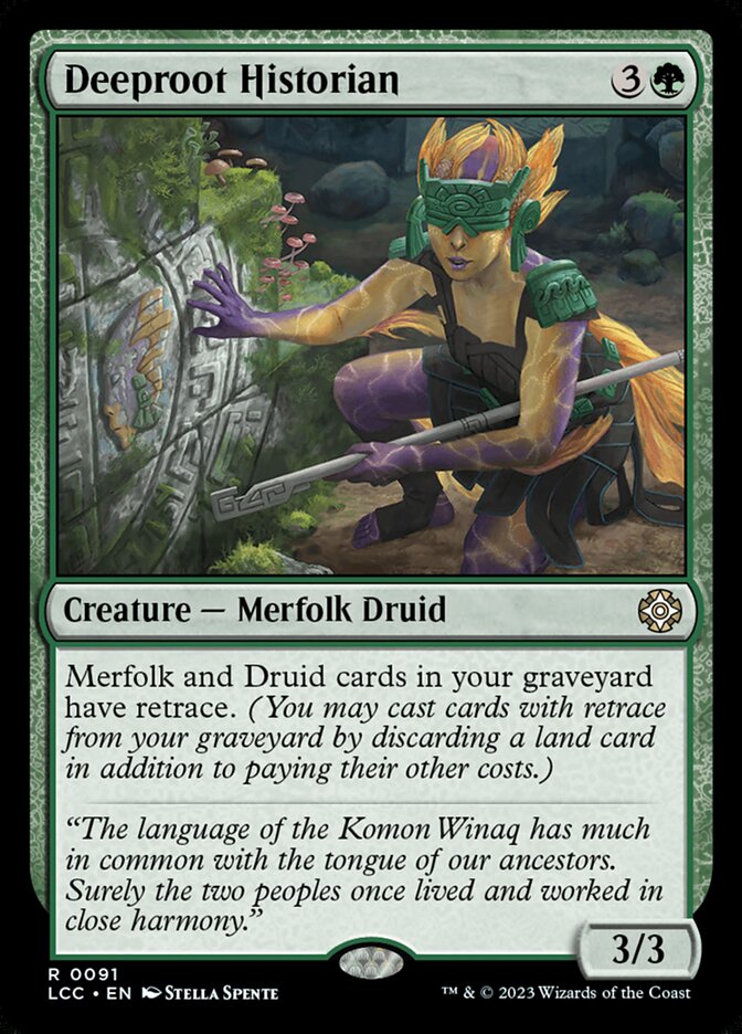Historiadora de Raiz Profunda / Deeproot Historian - Magic: The Gathering - MoxLand