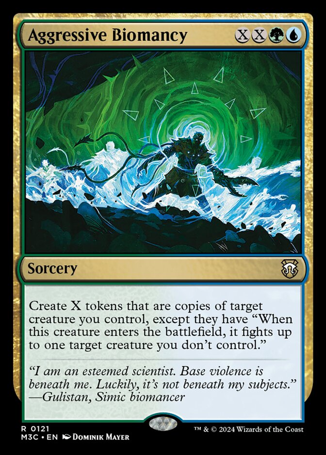 Aggressive Biomancy - Magic: The Gathering - MoxLand