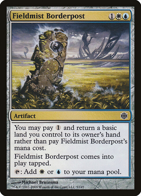Marco da Bruma Campestre / Fieldmist Borderpost - Magic: The Gathering - MoxLand