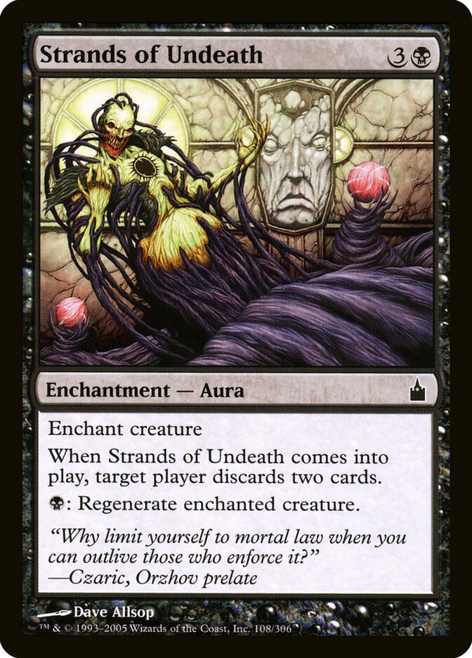 Filamentos da Morte-Vida / Strands of Undeath - Magic: The Gathering - MoxLand