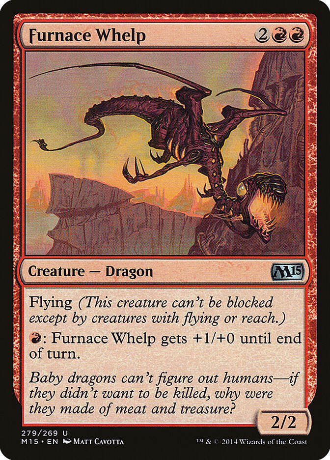 Filhote da Fornalha / Furnace Whelp - Magic: The Gathering - MoxLand