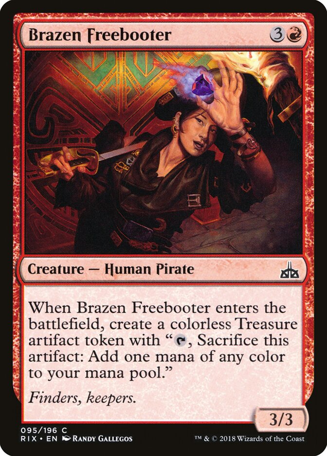 Filibusteira Brônzea / Brazen Freebooter - Magic: The Gathering - MoxLand