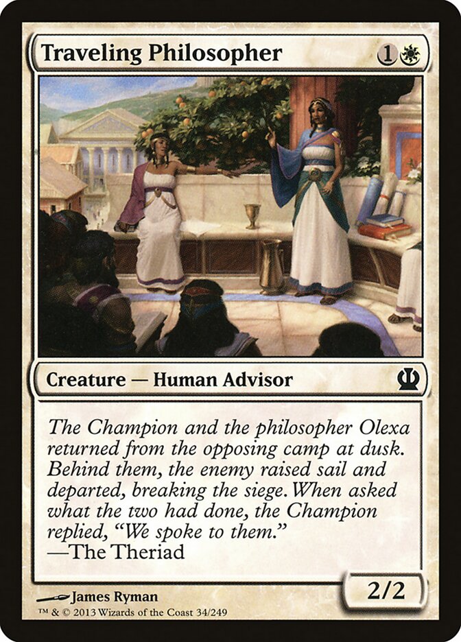 Filósofo Viajante / Traveling Philosopher - Magic: The Gathering - MoxLand