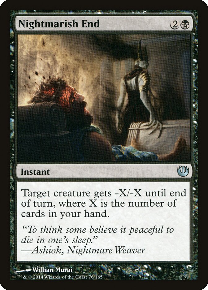 Fim Aterrador / Nightmarish End - Magic: The Gathering - MoxLand