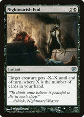 Fim Aterrador / Nightmarish End - Magic: The Gathering - MoxLand