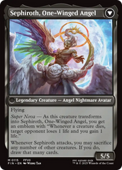 Sephiroth, SOLDIER Lendário / Sephiroth, Fabled SOLDIER - Magic: The Gathering - MoxLand