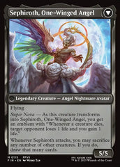 Sephiroth, SOLDIER Lendário / Sephiroth, Fabled SOLDIER - Magic: The Gathering - MoxLand