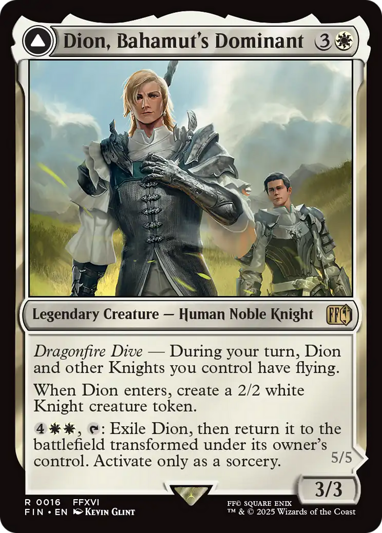 Dion, Bahamut's Dominant - Magic: The Gathering - MoxLand