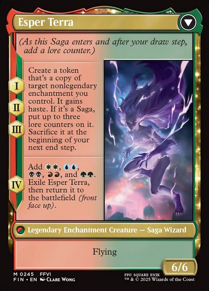 Terra, Magitek Elite / Terra, Magical Adept - Magic: The Gathering - MoxLand