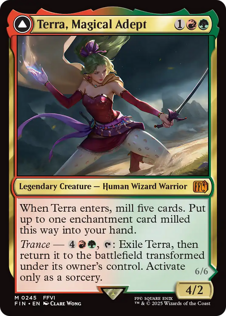 Terra, Magitek Elite / Terra, Magical Adept - Magic: The Gathering - MoxLand