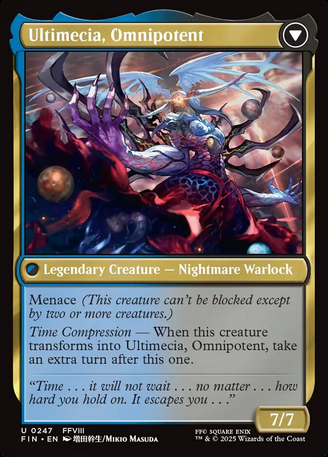 Ultimecia, Feiticeira Temporal / Ultimecia, Time Sorceress - Magic: The Gathering - MoxLand